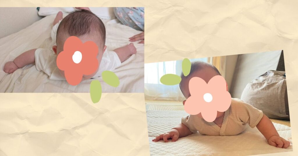 生後3か月。首座り、タミータイム。